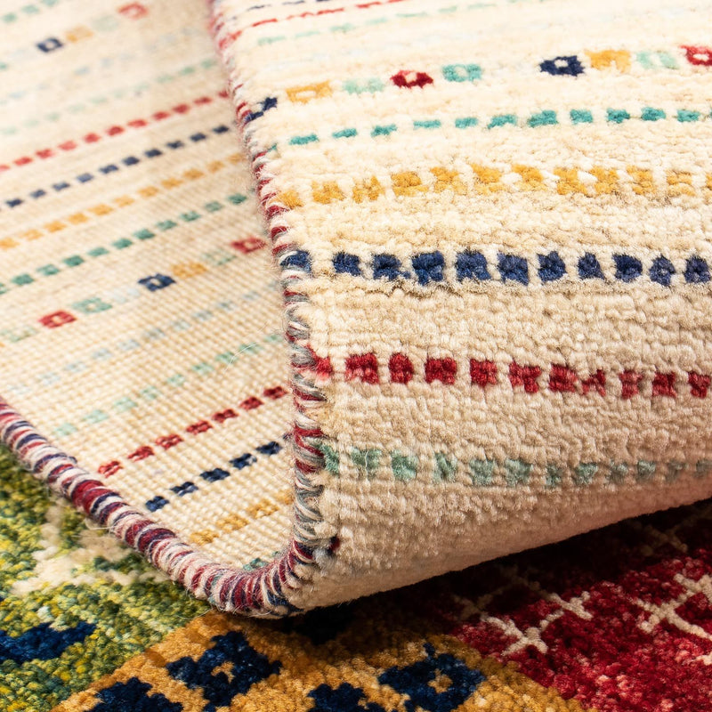 Designerski dywan - 238 x 170 cm - beżowy