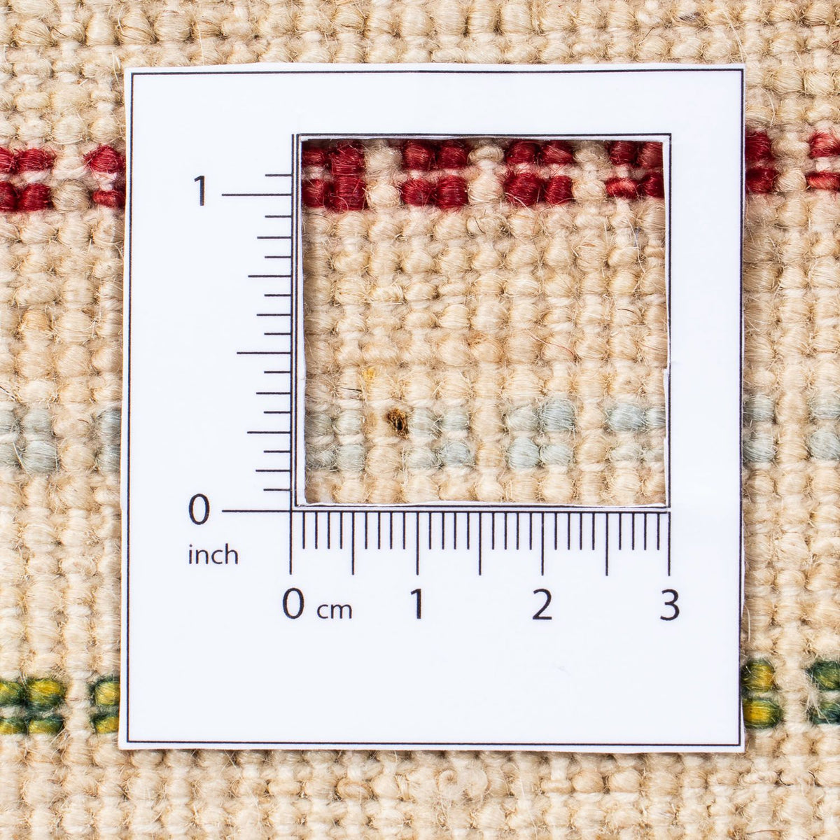 Designerski dywan - 238 x 170 cm - beżowy