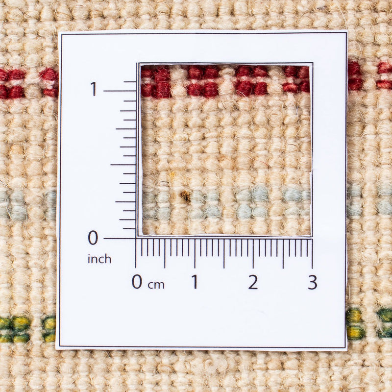 Designerski dywan - 238 x 170 cm - beżowy