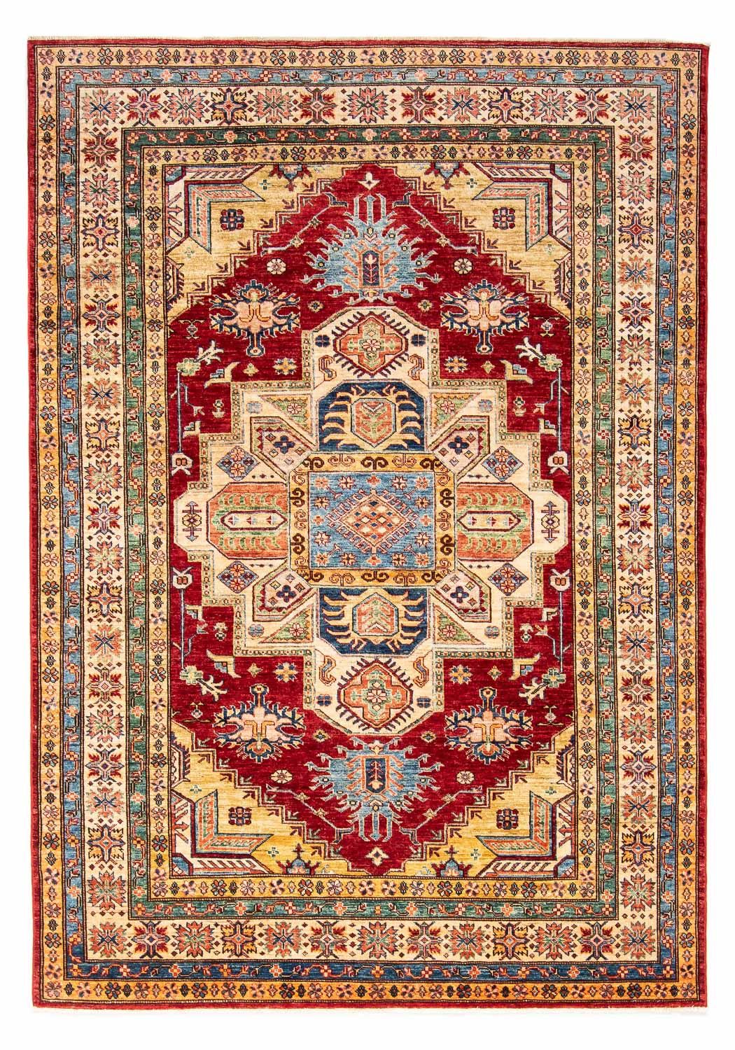 Dywan Ziegler - Kazak - 246 x 179 cm - ciemna czerwień