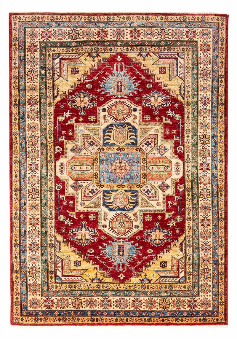 Dywan Ziegler - Kazak - 246 x 179 cm - ciemna czerwień