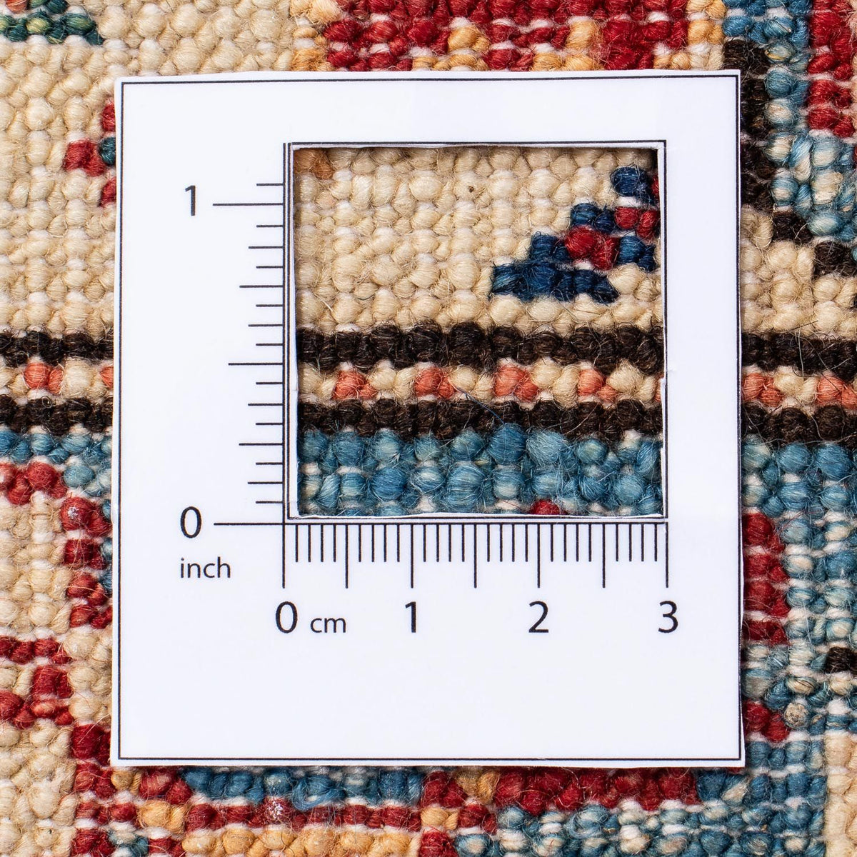 Dywan Ziegler - Kazak - 246 x 179 cm - ciemna czerwień