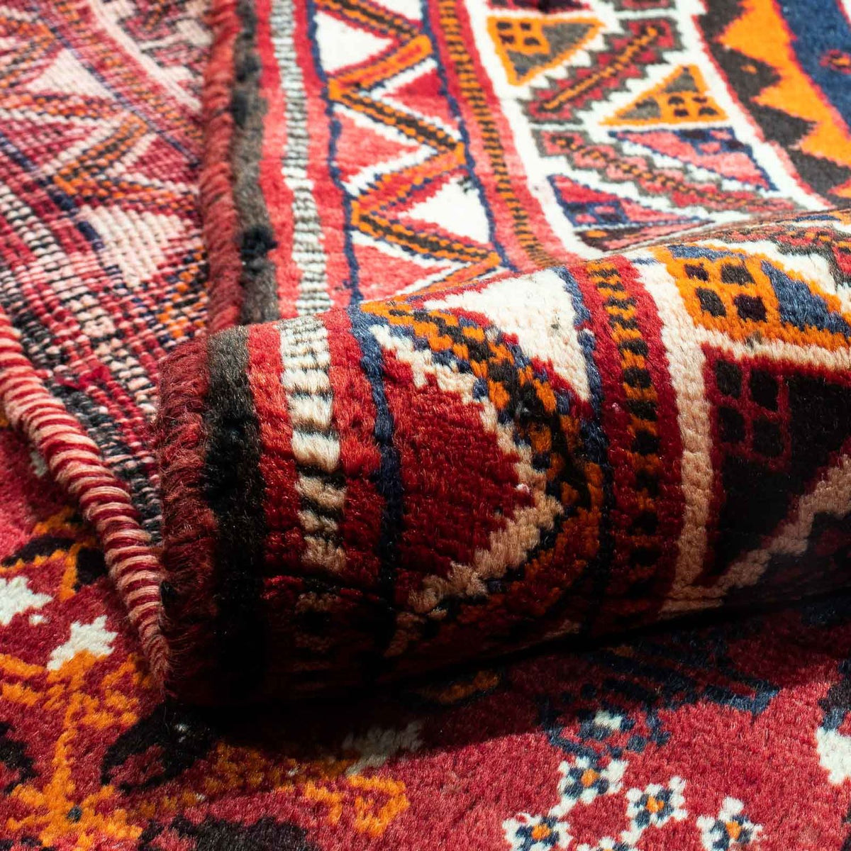 Perski dywan - Nomadyczny - 275 x 175 cm - ciemna czerwień