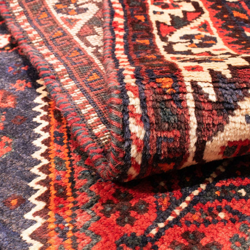 Perski dywan - Nomadyczny - 155 x 116 cm - ciemna czerwień