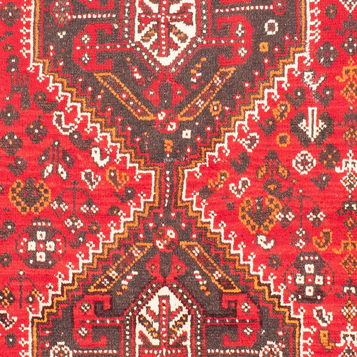 Perski dywan - Nomadyczny - 160 x 112 cm - ciemna czerwień