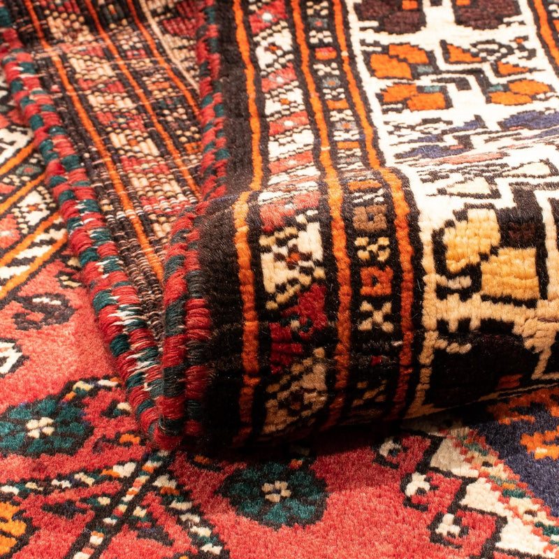 Biegacz Perski dywan - Nomadyczny - 412 x 107 cm - czerwony