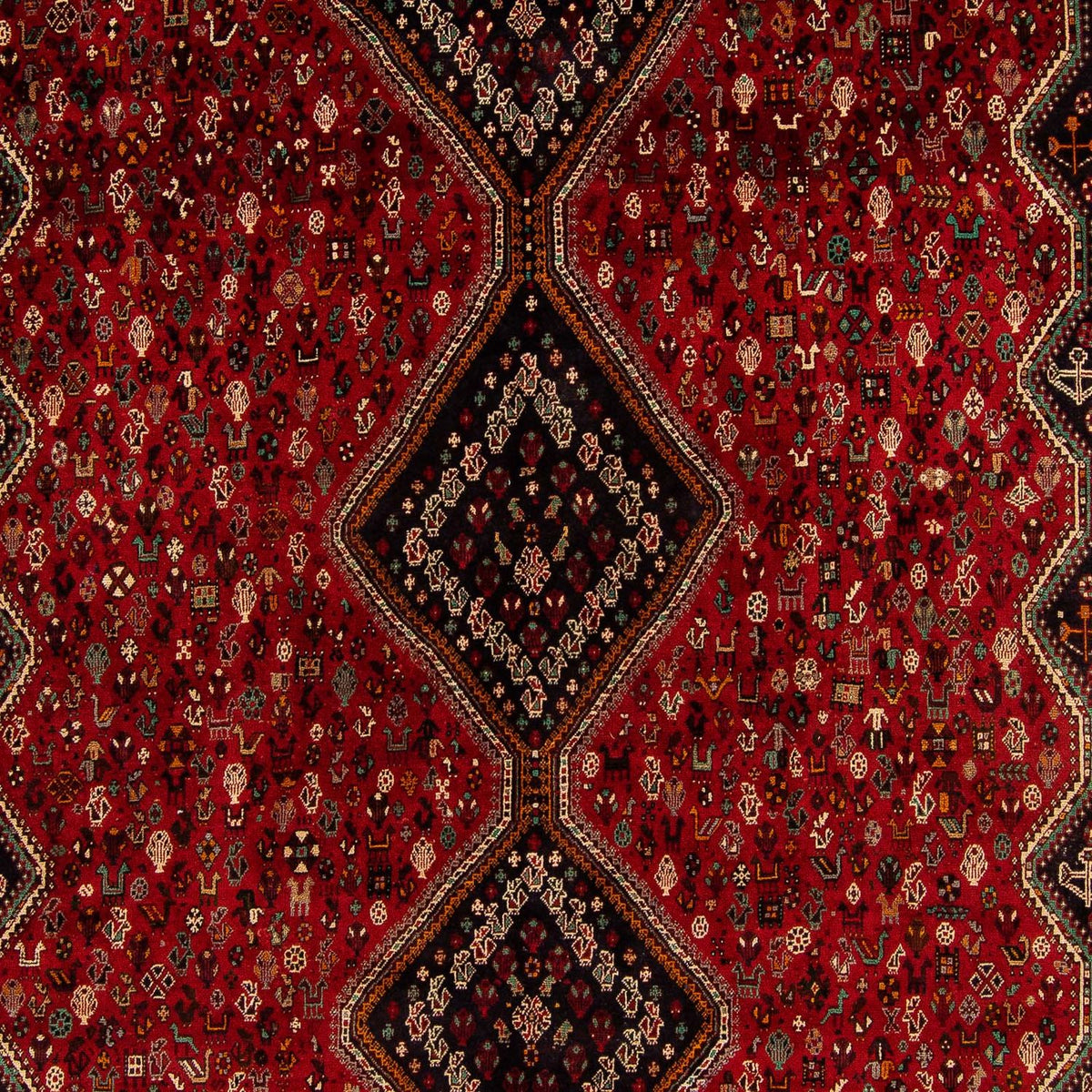 Perski dywan - Nomadyczny - 405 x 292 cm - ciemna czerwień