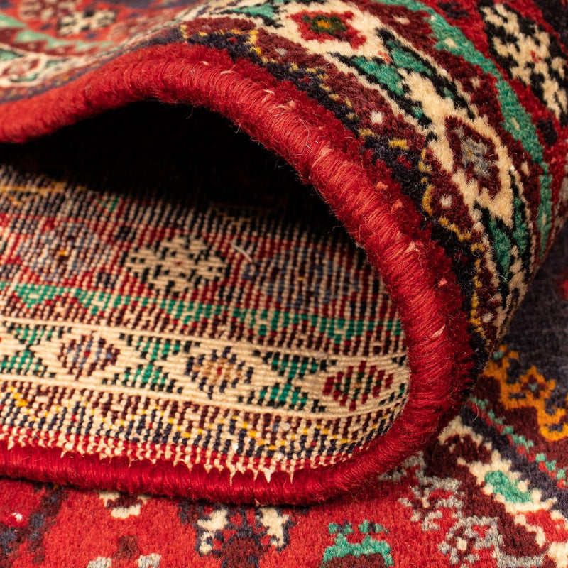 Perski dywan - Nomadyczny - 405 x 292 cm - ciemna czerwień