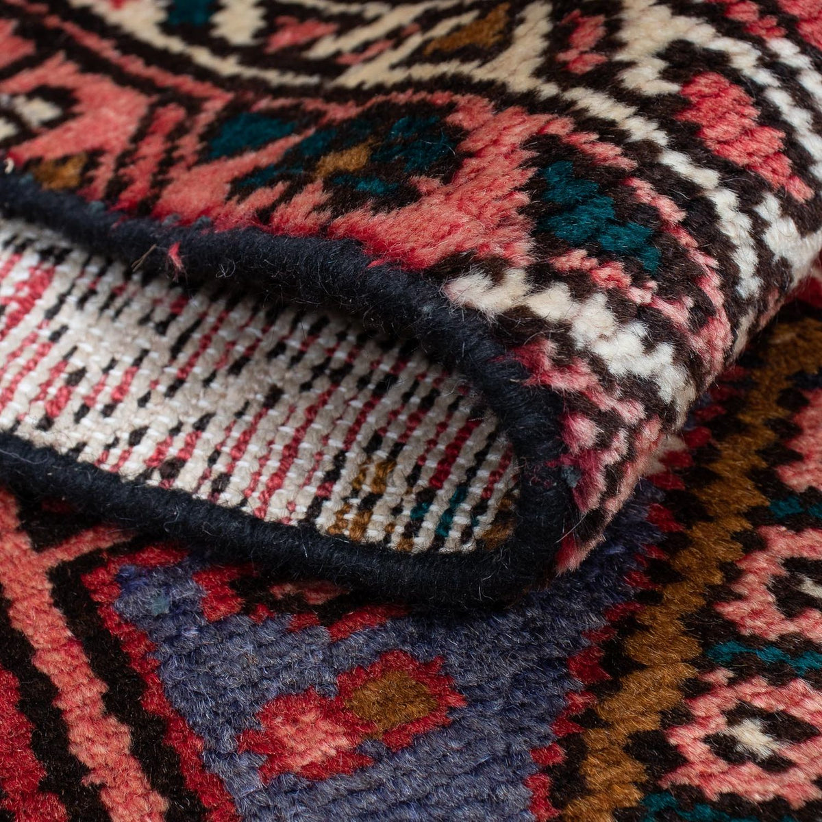 Biegacz Perski dywan - Nomadyczny - 323 x 82 cm - czerwony