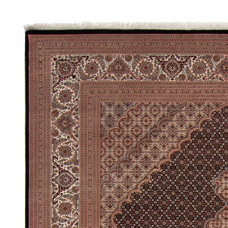 Dywan perski - Tabriz - 346 x 253 cm - ciemnoniebieski