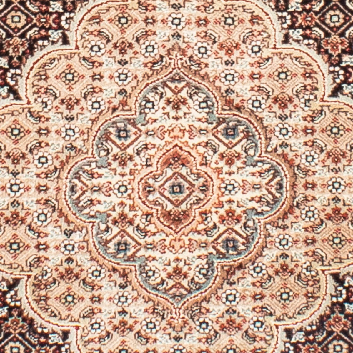 Dywan perski - Tabriz - 185 x 123 cm - ciemnoniebieski