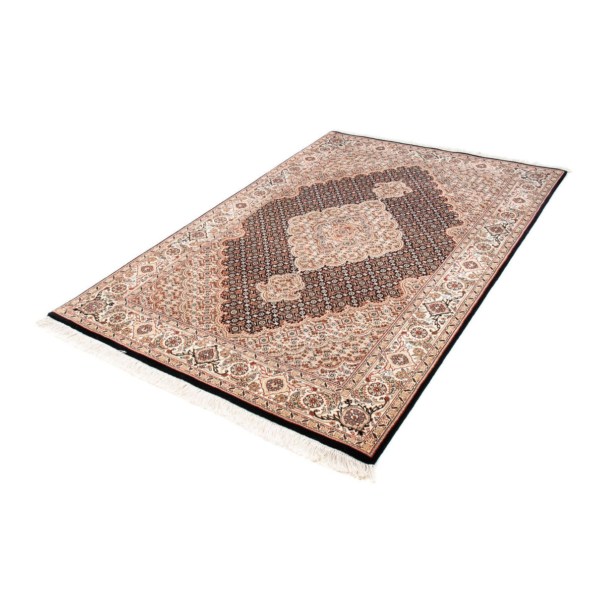 Dywan perski - Tabriz - 185 x 123 cm - ciemnoniebieski