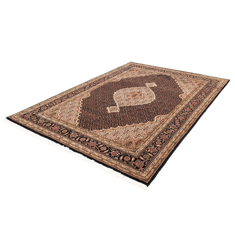 Dywan perski - Tabriz - 239 x 166 cm - ciemnoniebieski