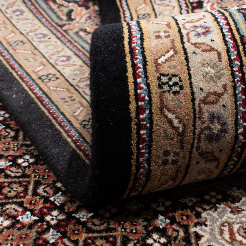 Dywan perski - Tabriz - 253 x 199 cm - ciemnoniebieski