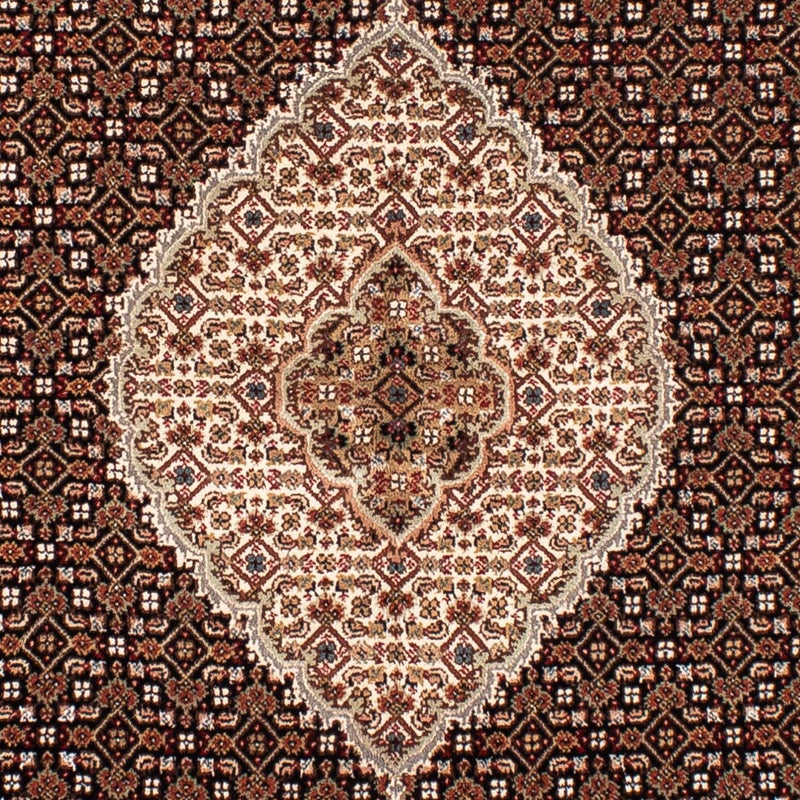 Dywan perski - Tabriz - 242 x 172 cm - ciemnoniebieski