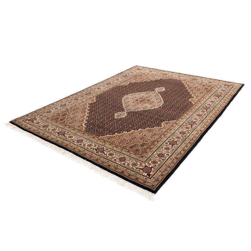 Dywan perski - Tabriz - 242 x 172 cm - ciemnoniebieski