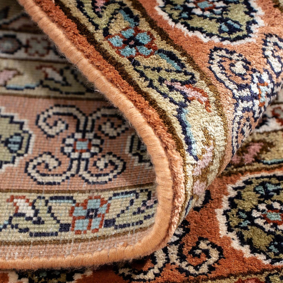 Dywan perski - Klasyczny - 94 x 63 cm - wielokolorowy