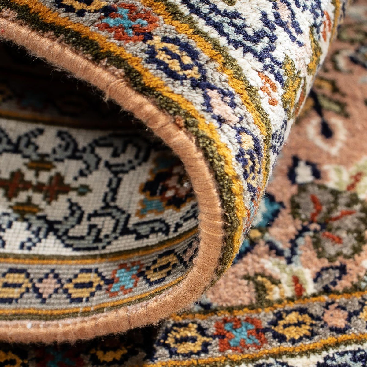 Dywan perski - Klasyczny - 92 x 62 cm - wielokolorowy