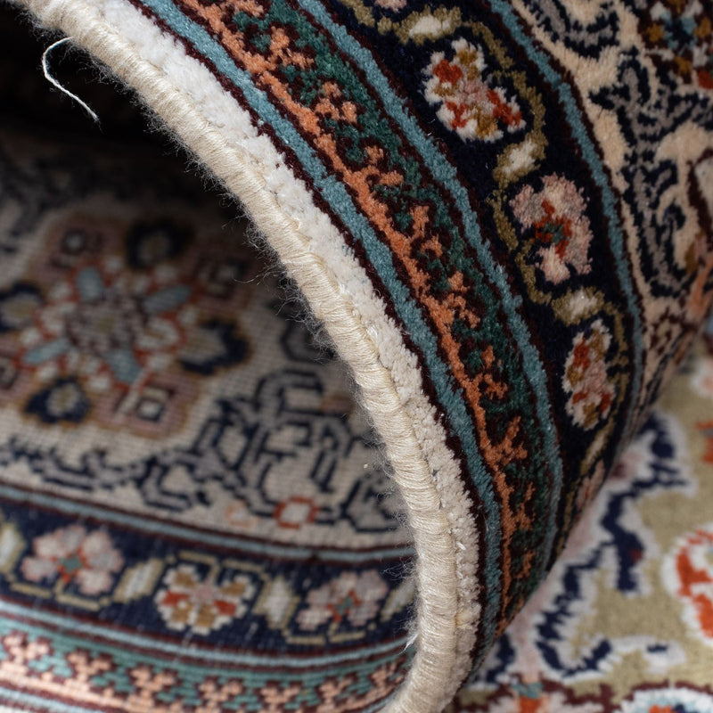 Jedwabny dywan - Kashmir Silk - 152 x 96 cm - wielokolorowy