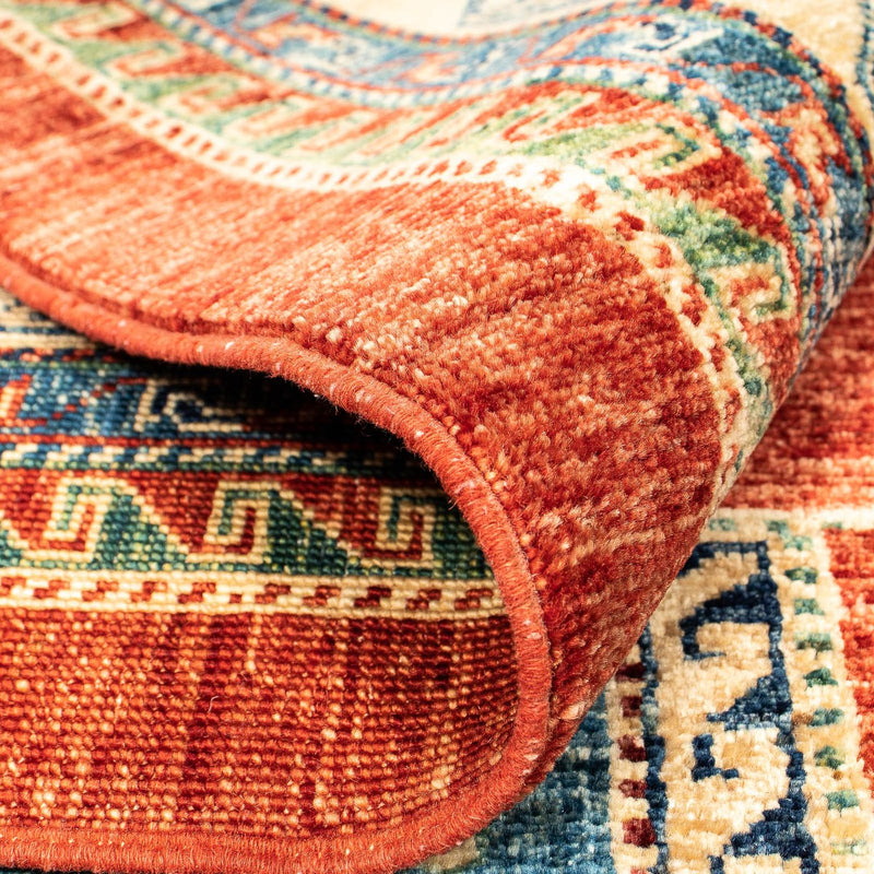 Perski dywan - Nomadyczny - 384 x 302 cm - ciemna czerwień