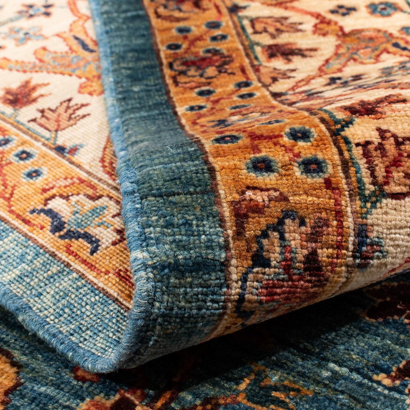 Dywan Zieglera - 238 x 173 cm - ciemnoniebieski