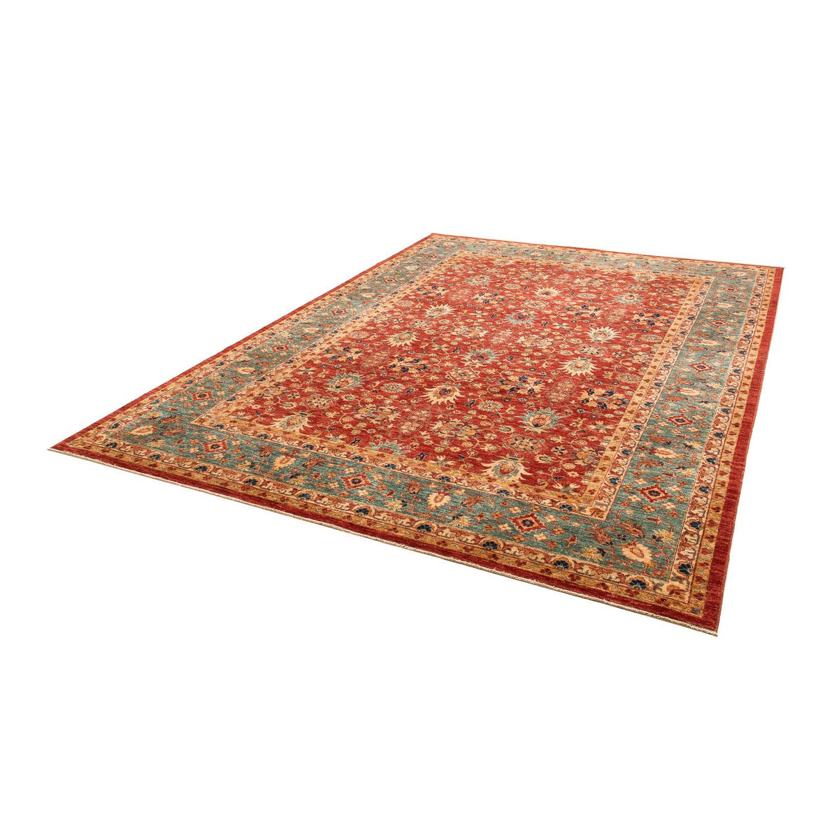 Dywan Zieglera - 294 x 204 cm - ciemna czerwień