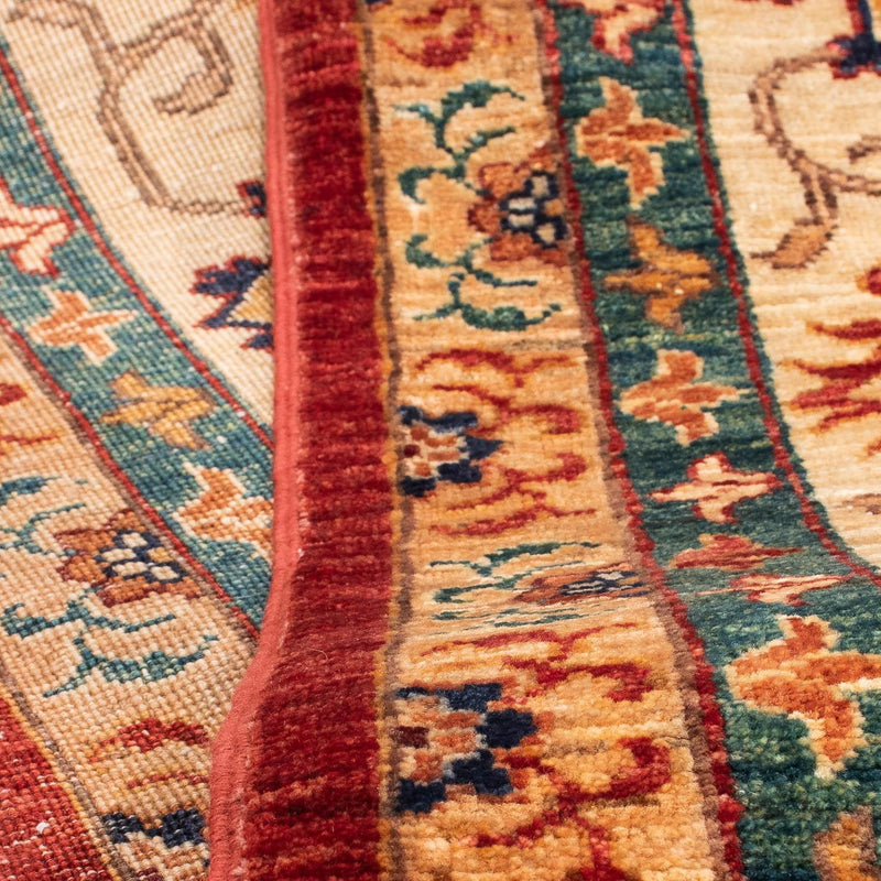 Dywan Zieglera - 319 x 207 cm - ciemna czerwień