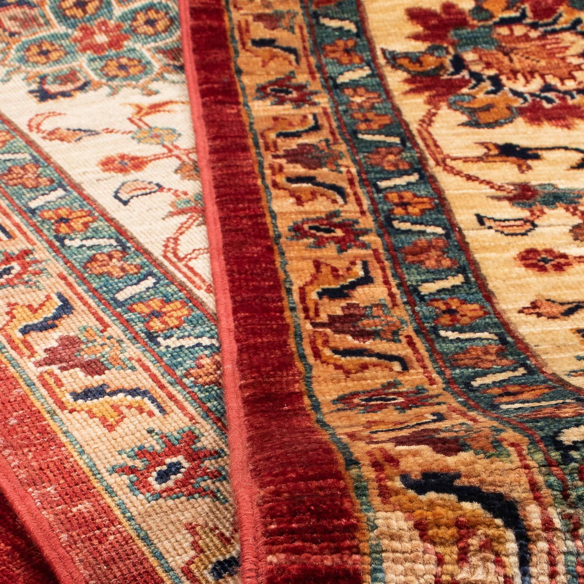 Dywan Zieglera - 288 x 204 cm - ciemna czerwień