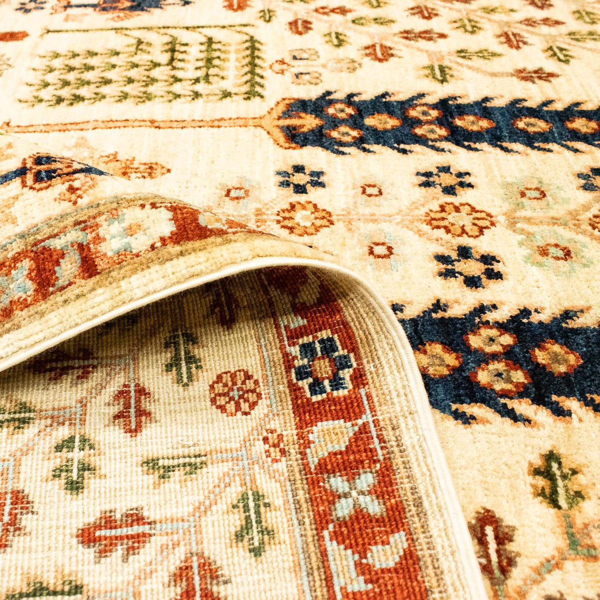 Dywan Zieglera - 268 x 184 cm - beżowy