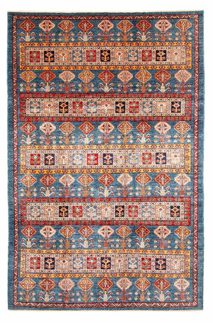 Dywan Ziegler - Kazak - 275 x 186 cm - turkusowy