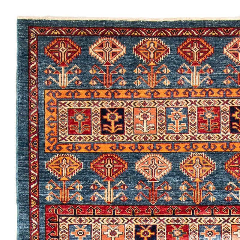 Dywan Ziegler - Kazak - 275 x 186 cm - turkusowy