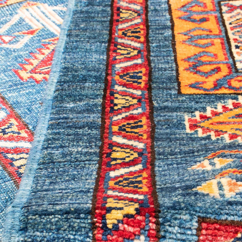 Dywan Ziegler - Kazak - 275 x 186 cm - turkusowy