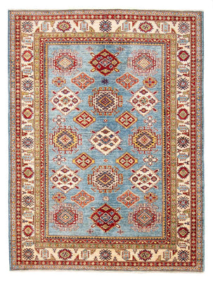 Dywan Ziegler - Kazak - 233 x 184 cm - jasnoniebieski