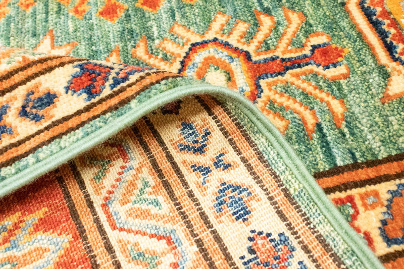 Dywan Ziegler - Kazak - 211 x 150 cm - zielona