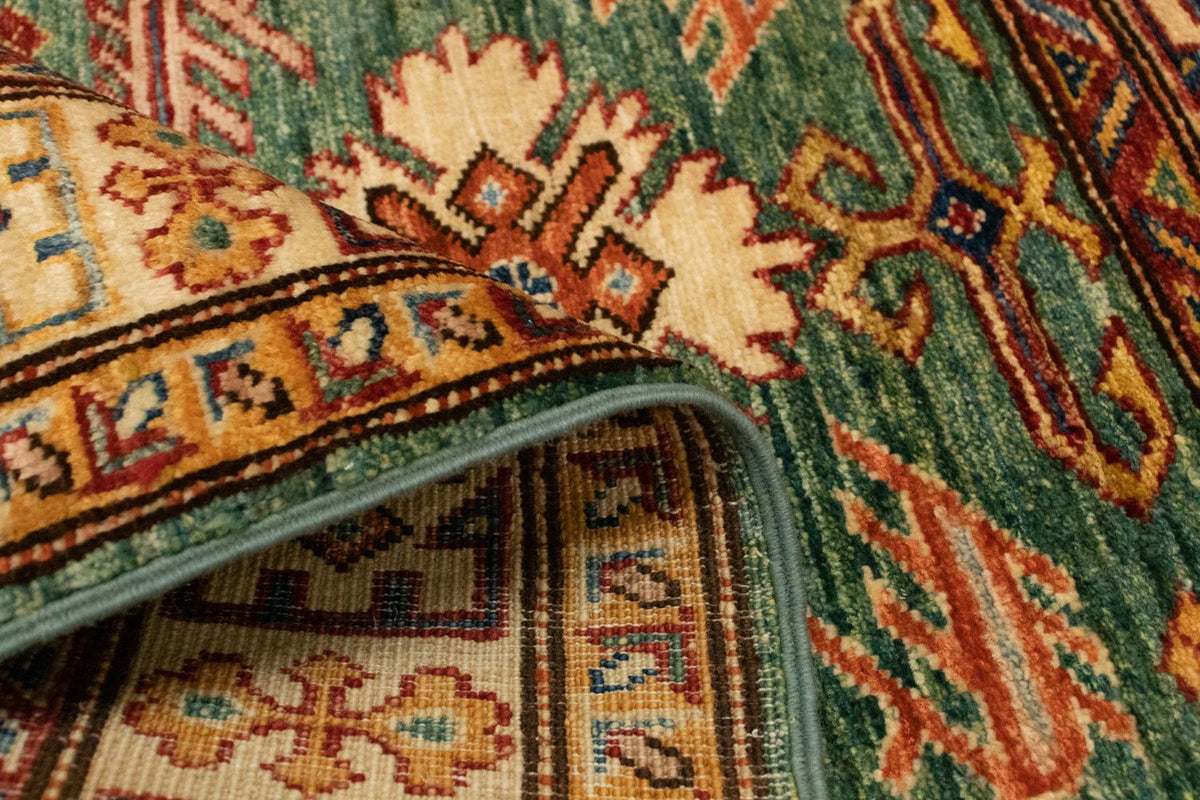 Dywan Ziegler - Kazak - 119 x 80 cm - zielona