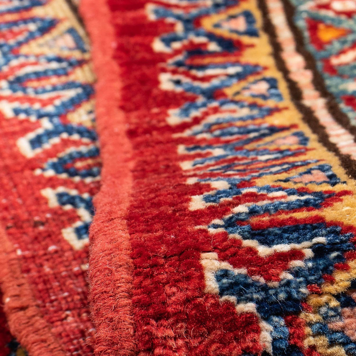 Dywan Ziegler - Kazak - 244 x 160 cm - ciemna czerwień