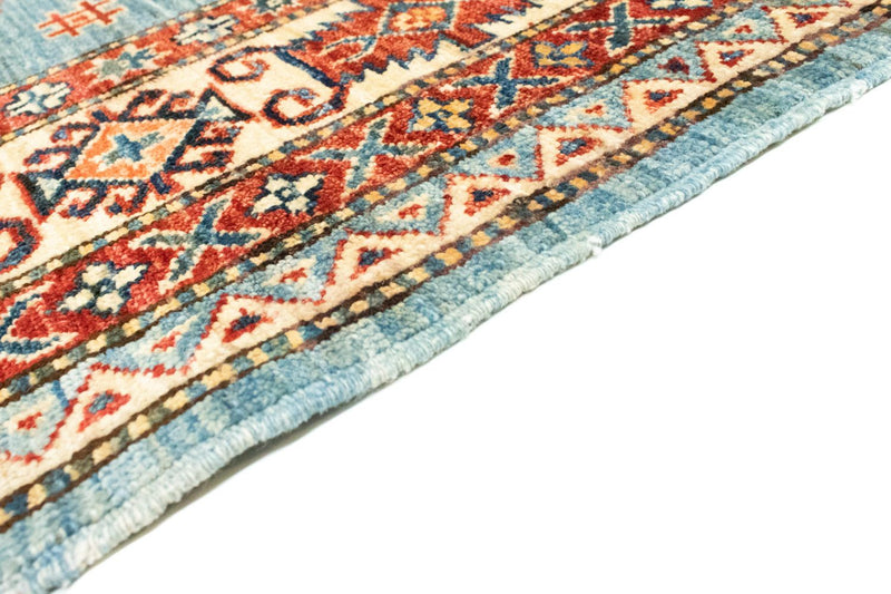 Dywan Ziegler - Kazak - 207 x 149 cm - turkusowy