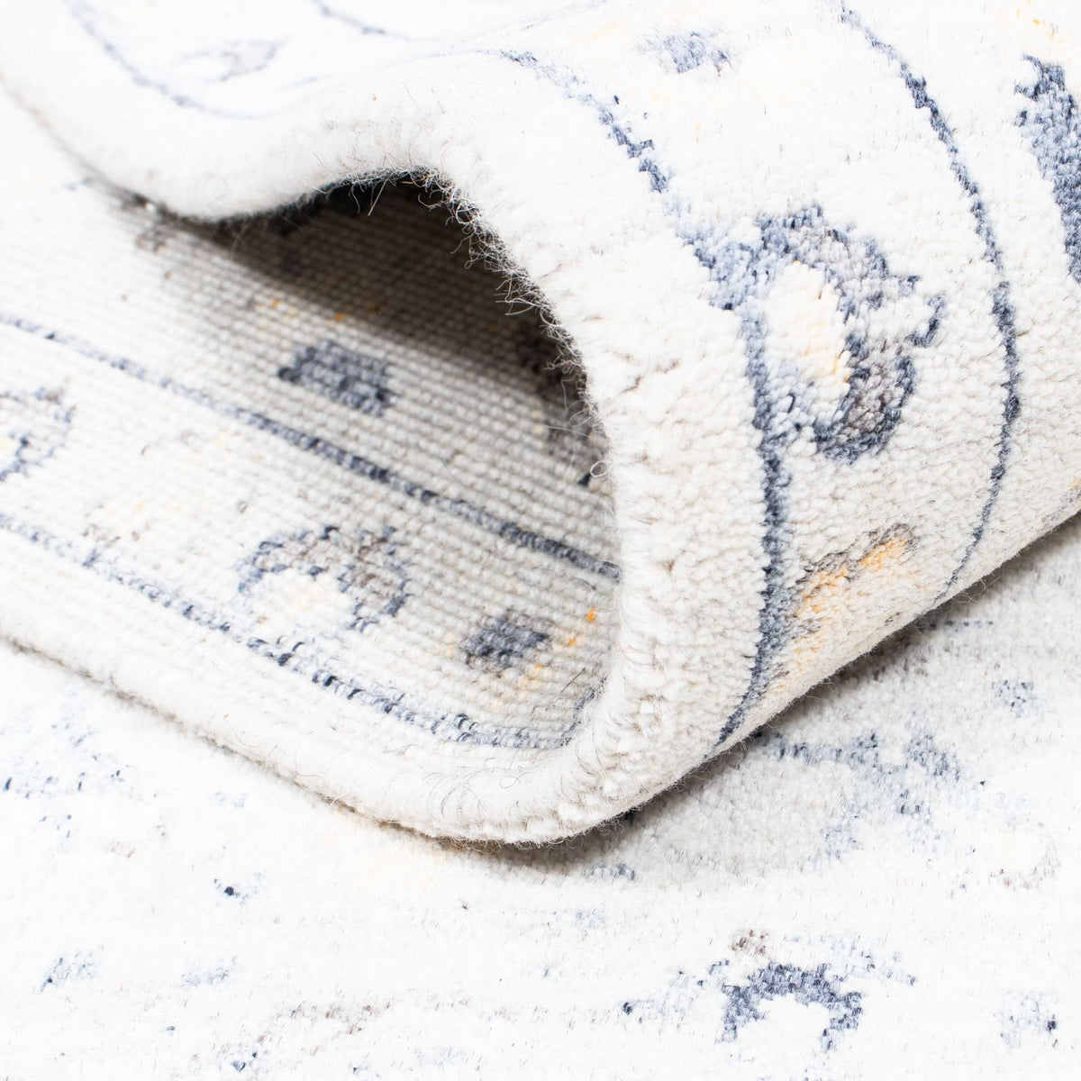 Designerski dywan - 233 x 173 cm - szary