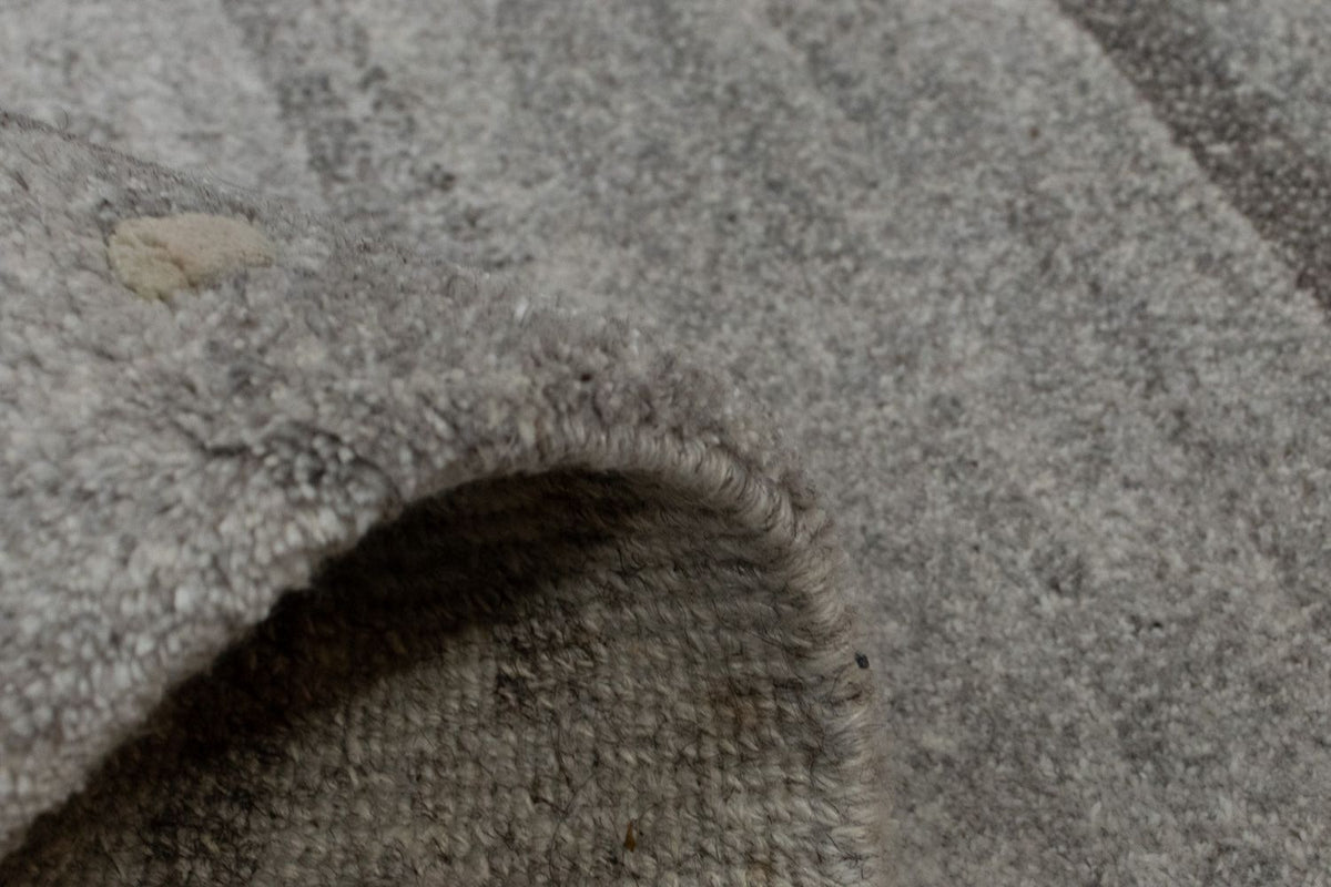 Dywan z Nepalu - 90 x 60 cm - szary