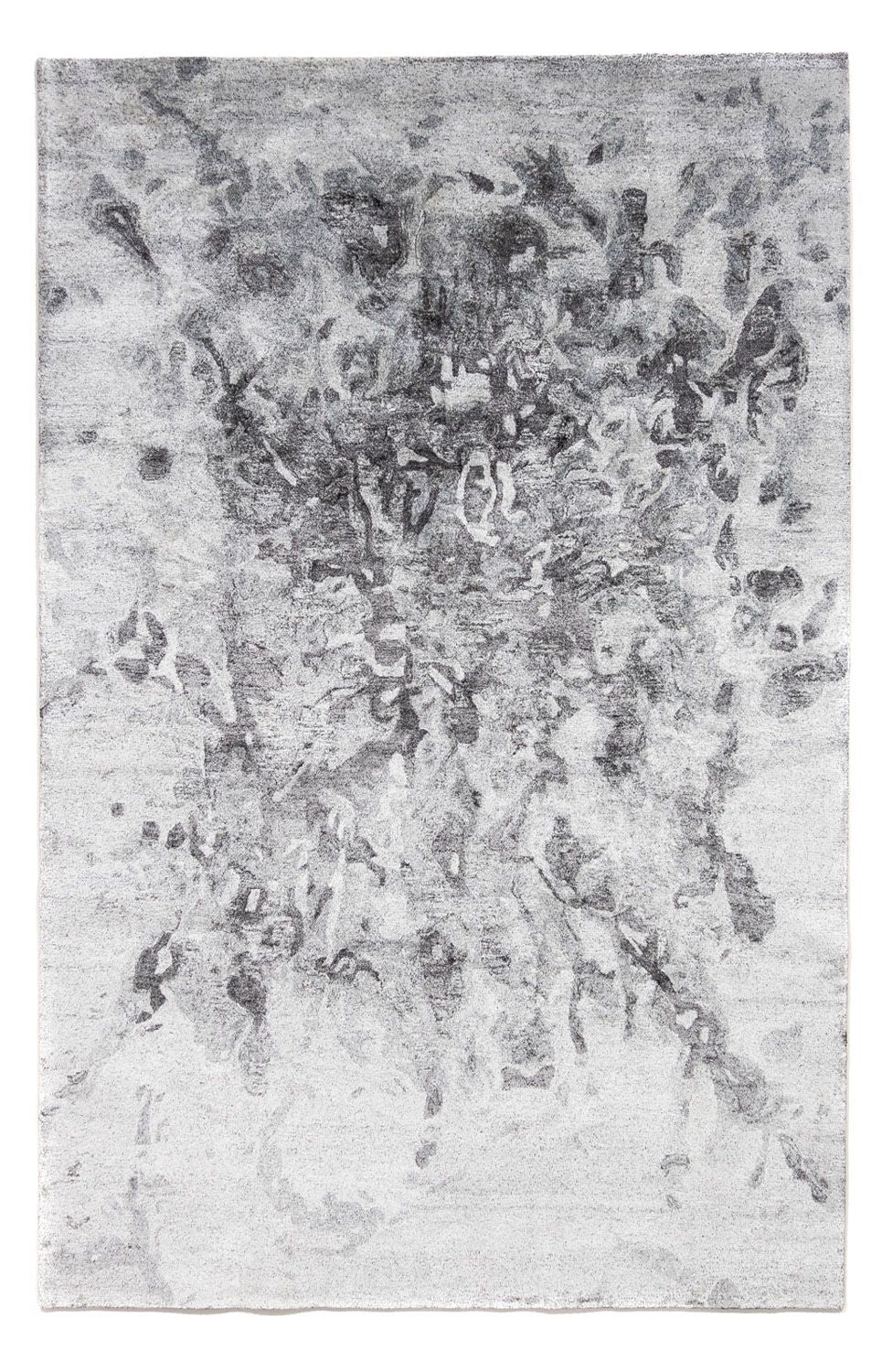 Designerski dywan - 300 x 200 cm - srebrny