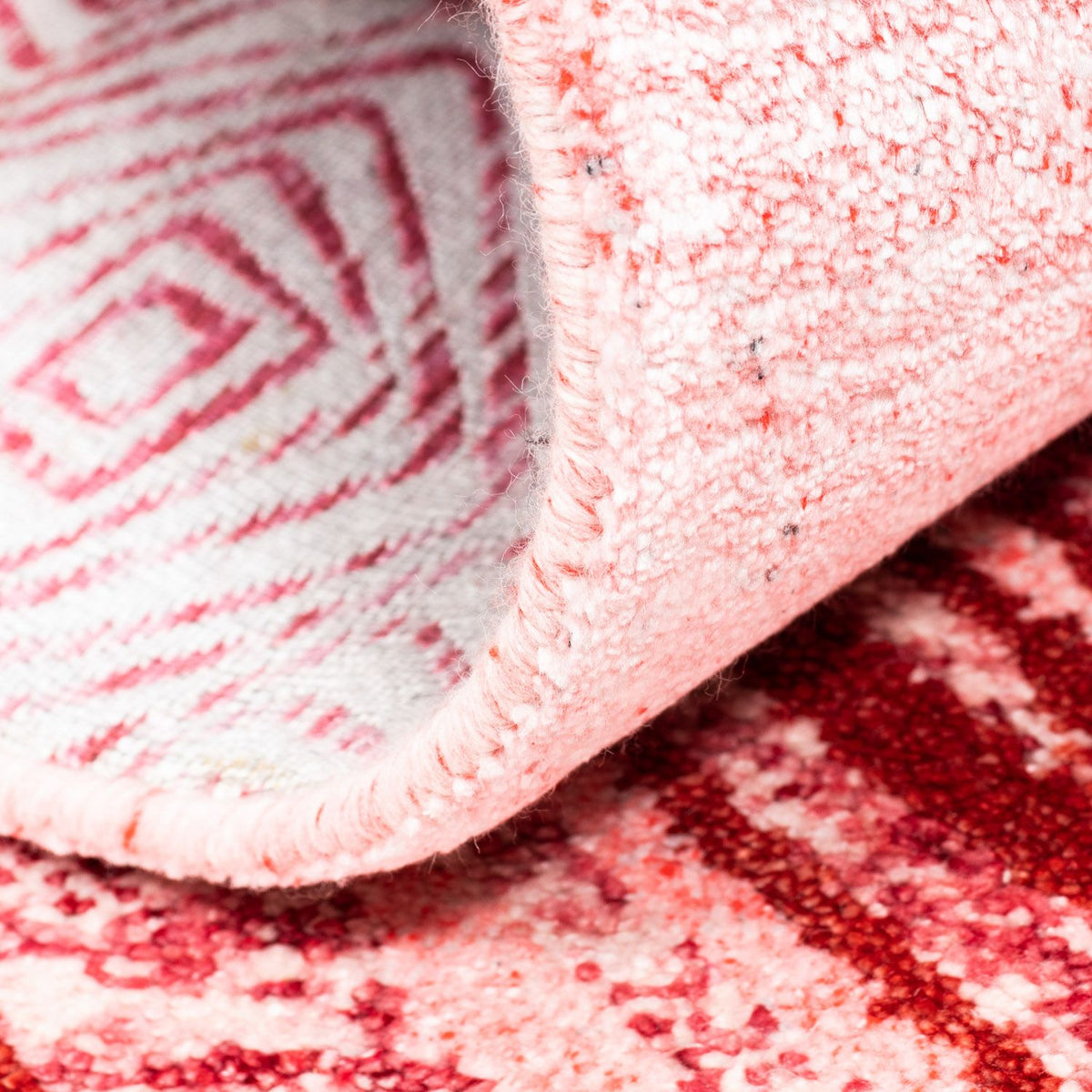 Designerski dywan - 240 x 170 cm - różowy