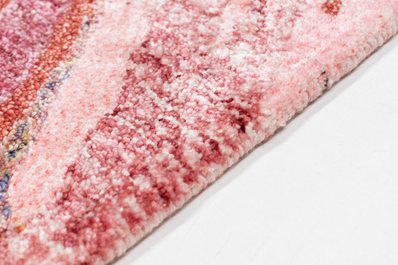 Designerski dywan - 140 x 70 cm - czerwony