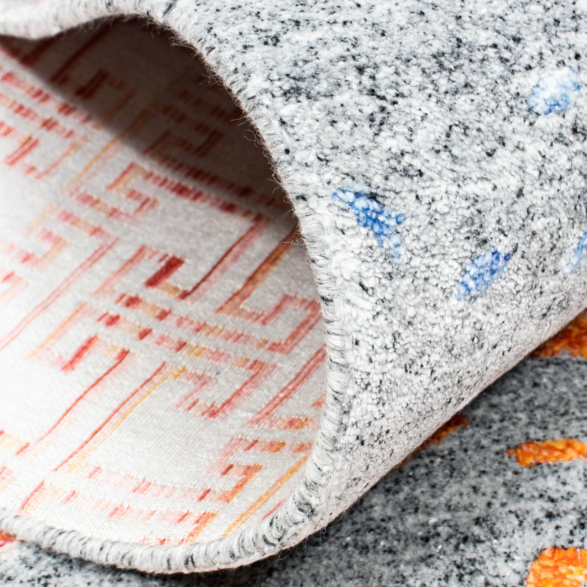 Designerski dywan - 200 x 140 cm - jasnoniebieski