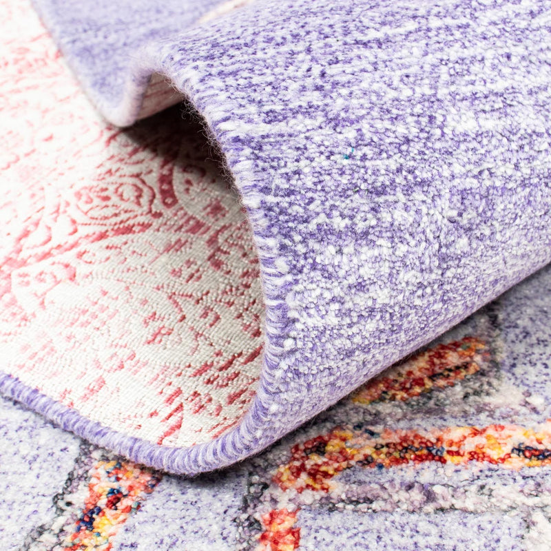 Designerski dywan - 240 x 170 cm - liliowy