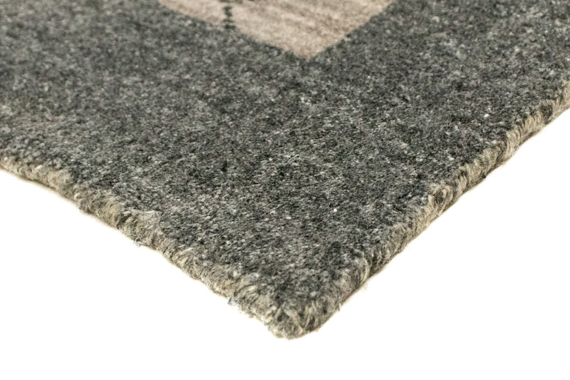 Designerski dywan - 140 x 70 cm - beżowy