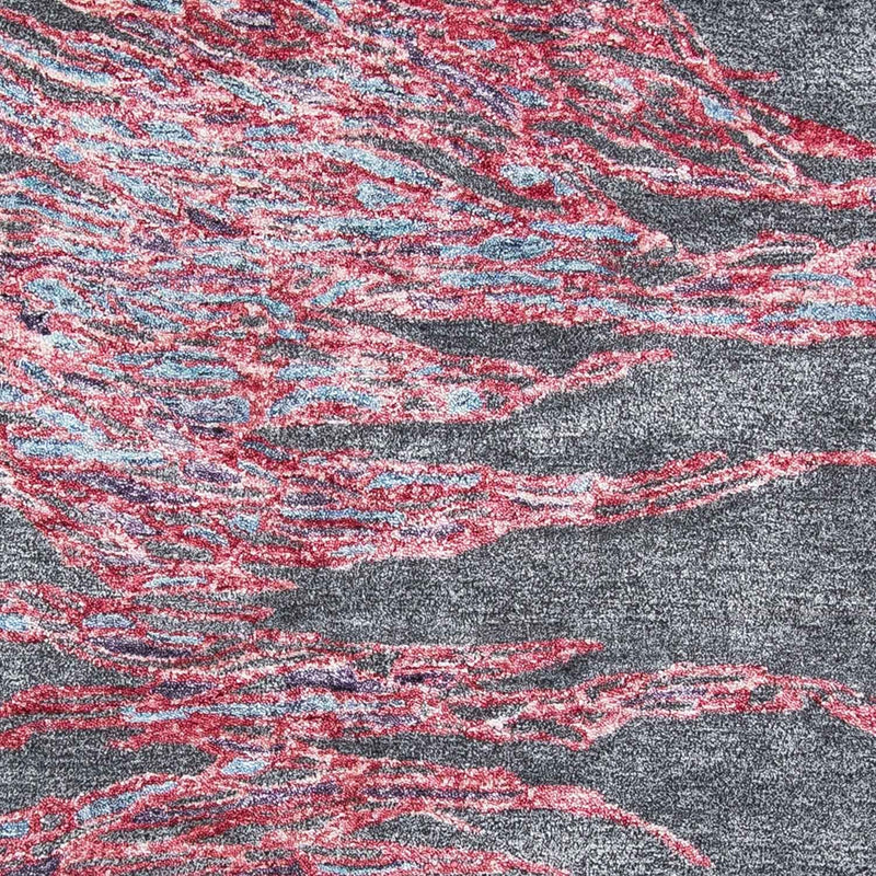 Designerski dywan - 200 x 140 cm - szary