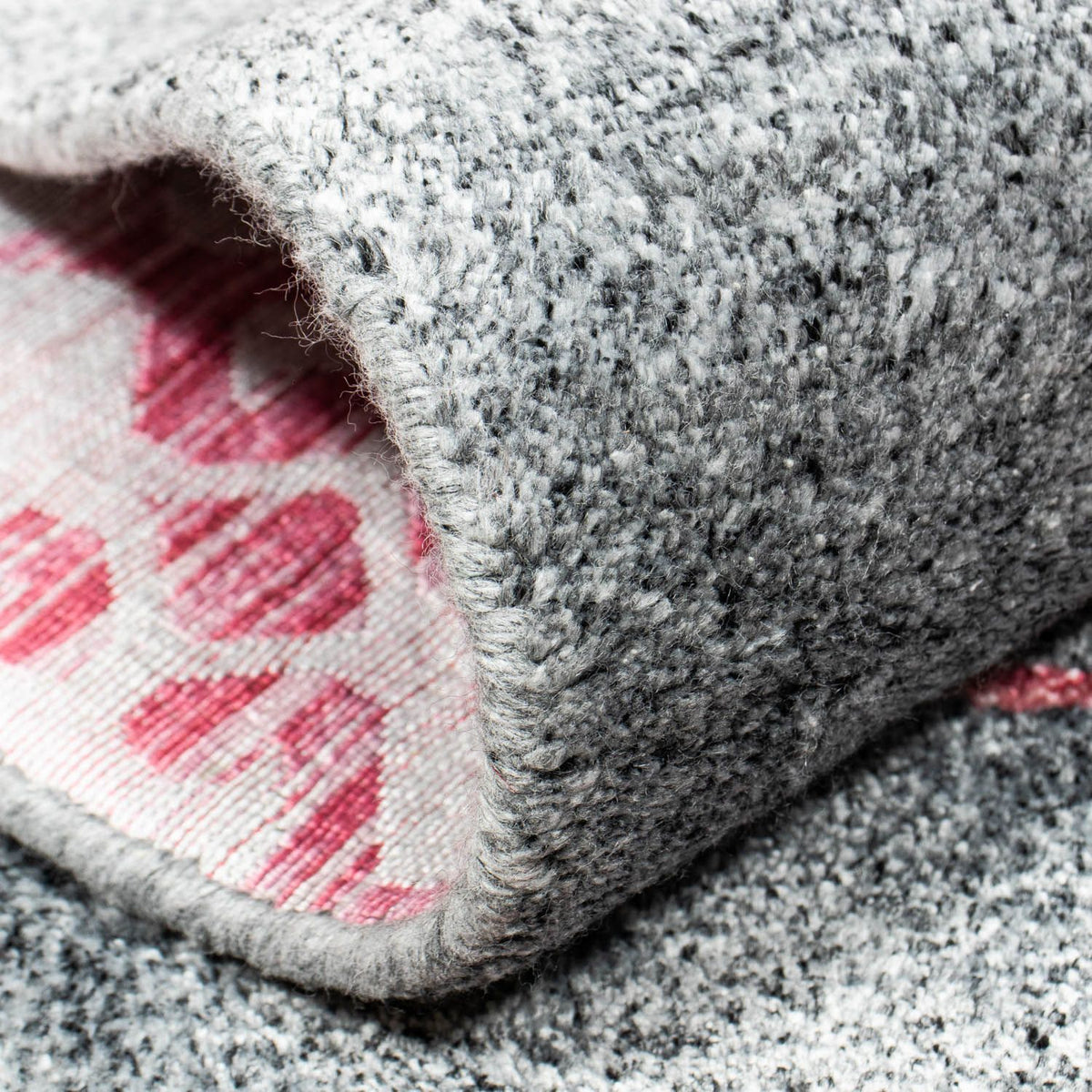 Designerski dywan - 200 x 140 cm - szary