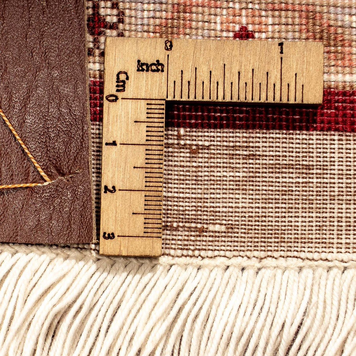 Dywan perski - Tabriz - Królewski - 360 x 253 cm - ciemna czerwień