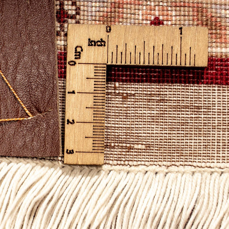 Dywan perski - Tabriz - Królewski - 360 x 253 cm - ciemna czerwień