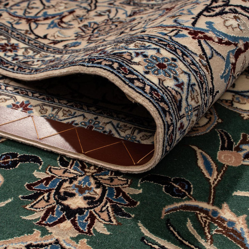 Dywan perski - Nain - Premium - 307 x 206 cm - zielona
